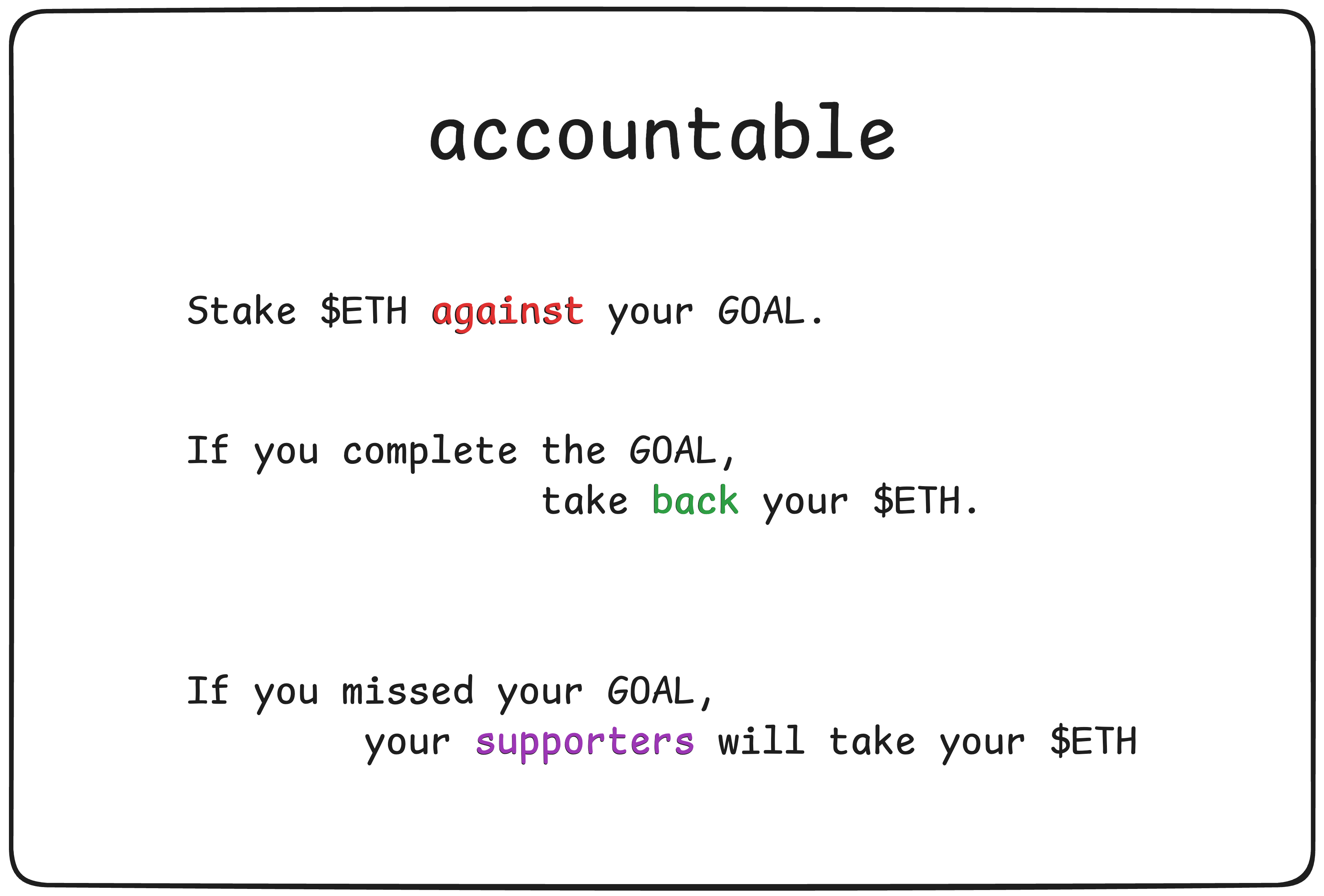 accountable - Farcaster Mini Apps